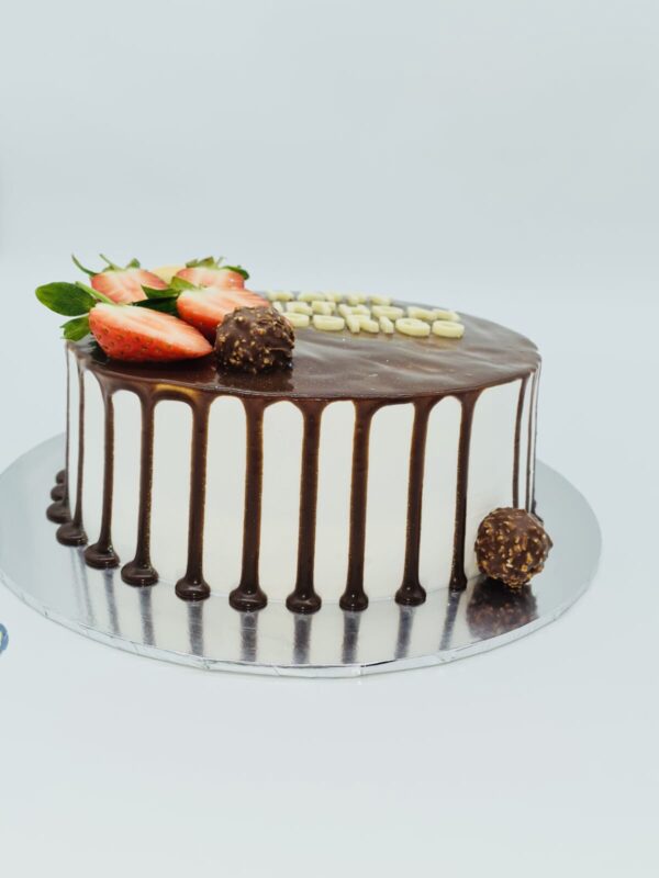 Birthday cake with strawberry - Image 2