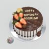 Birthday cake with strawberry - Image 3