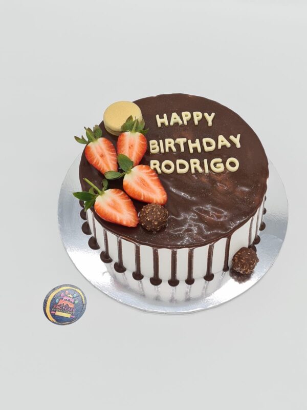 Birthday cake with strawberry - Image 3