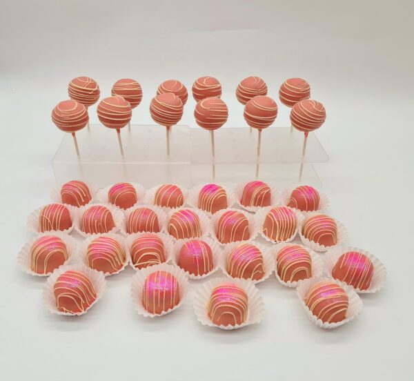 12 Cake pops & 24 chocolate truffles